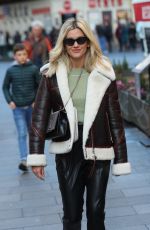 ASHLEY ROBERTS Leaves Heart Studio in London 02/17/2020