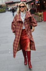 ASHLEY ROBERTS Out and About in London 02/21/2020