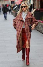 ASHLEY ROBERTS Out and About in London 02/21/2020