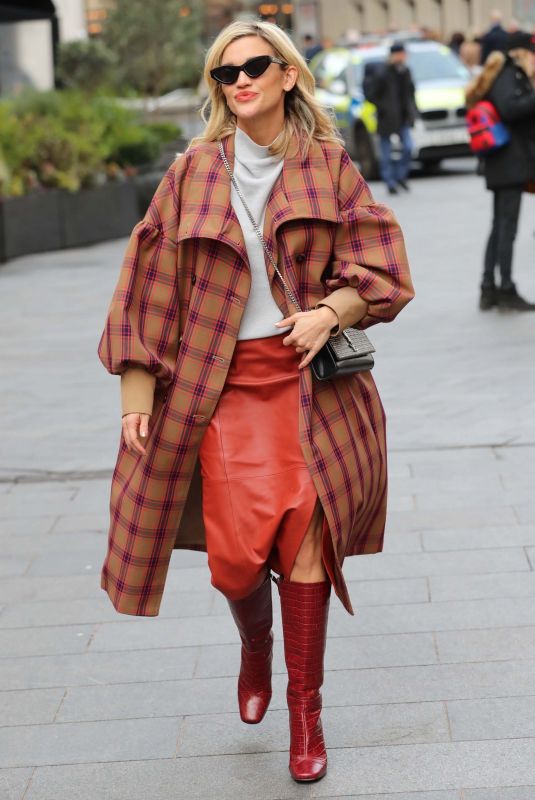 ASHLEY ROBERTS Out and About in London 02/21/2020