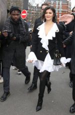 AUDREY TAUTOU Arrives at Balmain Show in Paris 02/28/2020
