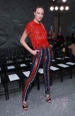 AVA MICHELLE at Neem Khan Fashion Show in New York 02/11/2020
