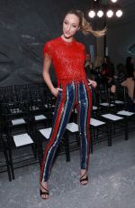 AVA MICHELLE at Neem Khan Fashion Show in New York 02/11/2020