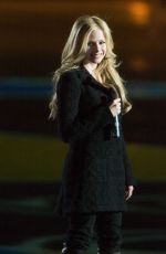 AVRIL LAVIGNE at Turin Winter Olympic Games Closing Ceremony 02/26/2006