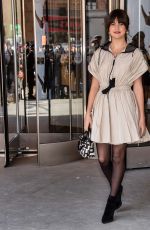 BAILEE MADISON Arrives at Longchamp Show at New York Fashion Week 02/08/2020