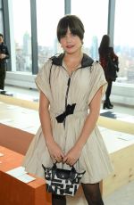 BAILEE MADISON at Longchamp Fashion Show in New York 02/08/2020