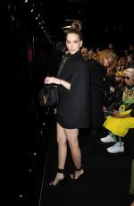 BARBARA PALVIN at Versace Fashion Show at Milan Fashion Week 02/21/2020
