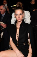 BARBARA PALVIN at Versace Fashion Show at Milan Fashion Week 02/21/2020