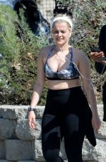 BEBE REXHA Working Out in Los Angeles 02/16/2020