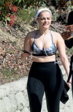 BEBE REXHA Working Out in Los Angeles 02/16/2020