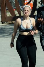 BEBE REXHA Working Out in Los Angeles 02/16/2020