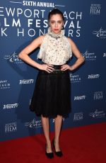 BEL POWLEY at Newport Beach Film Festival UK Honours 2020 in London 01/29/2020