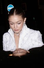BELLA and GIGI HADID Leaves Harper