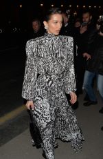BELLA HADID Arrives at Harper