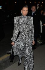 BELLA HADID Arrives at Harper
