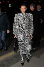 BELLA HADID Arrives at Harper
