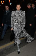 BELLA HADID Arrives at Harper