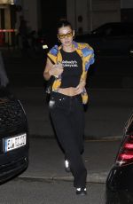 BELLA HADID Arrives at Her Hotel in Paris 02/24/2020