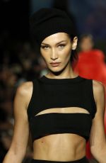 BELLA HADID at Brandon Maxwell Runway Show at New York Fashion Week 02/08/2020