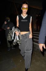 BELLA HADID at Brit Awards After-party in London 02/18/2020