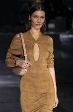 BELLA HADID at Burberry Autumn/Winter 2020 Show at London Fashion Week 02/17/2020