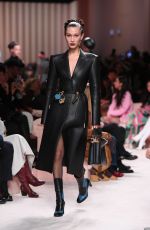 BELLA HADID at Fendi Runway Show at Milan Fashion Week 02/20/2020