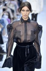 BELLA HADID at Max Mara Runway Show at Milan Fashion Week 02/20/2020