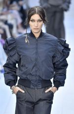 BELLA HADID at Max Mara Runway Show at Milan Fashion Week 02/20/2020