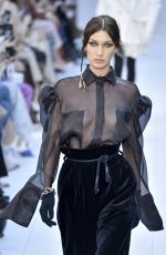 BELLA HADID at Max Mara Runway Show at Milan Fashion Week 02/20/2020