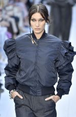BELLA HADID at Max Mara Runway Show at Milan Fashion Week 02/20/2020