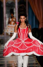 BELLA HADID at Moschino Runway Show at Milan Fashion Week 02/20/2020