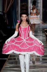 BELLA HADID at Moschino Runway Show at Milan Fashion Week 02/20/2020