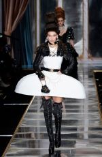 BELLA HADID at Moschino Runway Show at Milan Fashion Week 02/20/2020