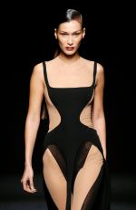 BELLA HADID at Mugler Runway Show at Paris Fashion Week 02/26/2020