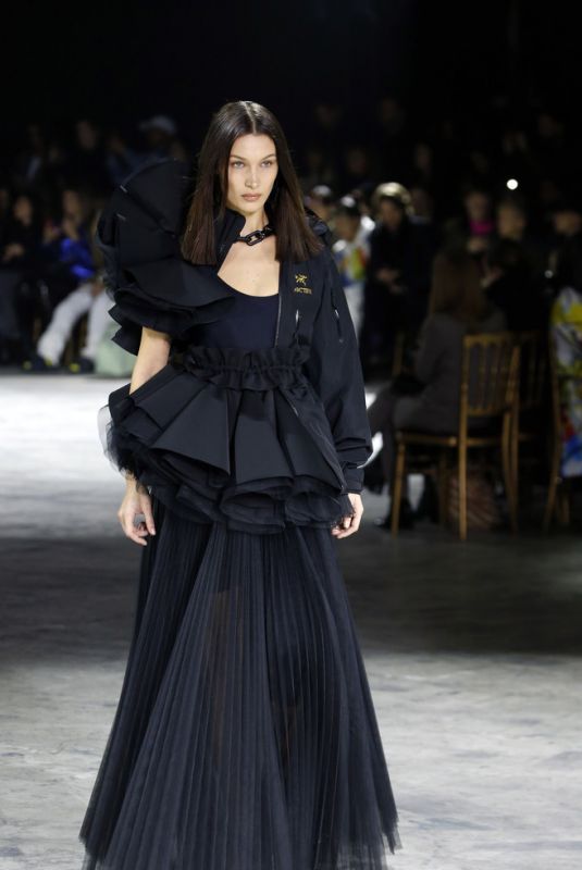 BELLA HADID at Off-white Runway Show at Paris Fashion Week 02/27/2020