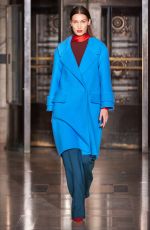 BELLA HADID at Oscar De La Renta Runway Show at New York Fashion Week 02/10/2020