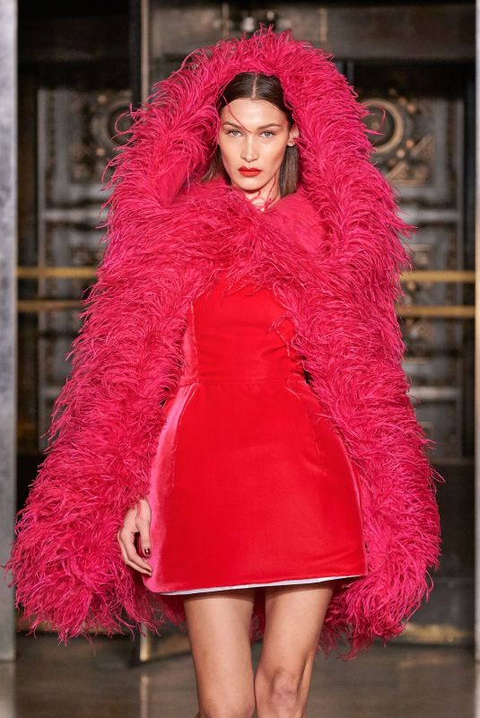 BELLA HADID at Oscar De La Renta Runway Show at New York Fashion Week 02/10/2020