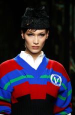 BELLA HADID at Versace Runway Show at Milan Fashion Week 02/21/2020
