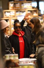 BELLA HADID, JUSTINE SKYE and KENDALL JENNER at Whole Foods in New York 02/14/2020