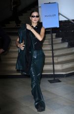 BELLA HADID Leaves Mugler Fashion Show at PFW in Paris 02/26/2020