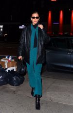 BELLA HADID Night Out in New York 02/08/2020