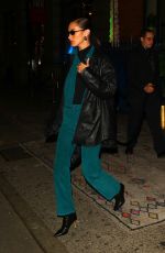 BELLA HADID Night Out in New York 02/08/2020
