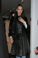BELLA HADID Out and About in London 02/17/2020
