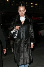 BELLA HADID Out and About in London 02/17/2020
