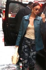 BELLA HADID Out and About in New York 02/10/2020