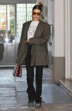 BELLA HADID Out in Milan 02/21/2020