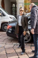 BELLA HADID Out in Milan 02/21/2020