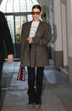 BELLA HADID Out in Milan 02/21/2020