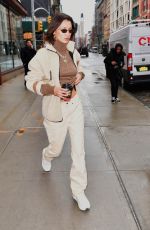 BELLA HADID Out in New York 02/11/2020