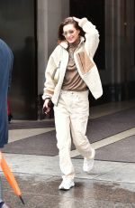 BELLA HADID Out in New York 02/11/2020
